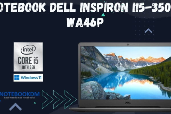 Notebook Dell Inspiron I15-3501-WA46P com Windows 11 home | SSD NVME 256 GIGAS + Intel Core i5.