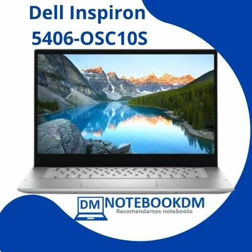 Notebook 2 em 1 Dell Inspiron 5406-OSC10S 14" Touch 11ª G Intel Core i3 4GB SSD 128GB