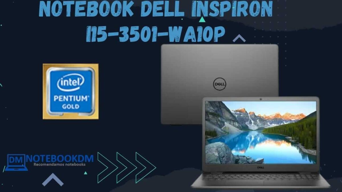 Notebook Dell Inspiron i15-3501-WA10P Com SSD e Windows 11 HOME.