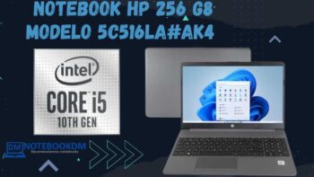 Notebook HP 256 G8 modelo 5C516LA#AK4 com SSD de 256 GB + Windows 11 Home e Intel Core I5 10º Geração.