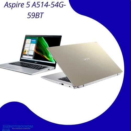 Notebook Acer Aspire 5 A514-54G-59BT com Geforce MX 350 + i5 1135G7 11º Geração e Tela FULL HD IPS.