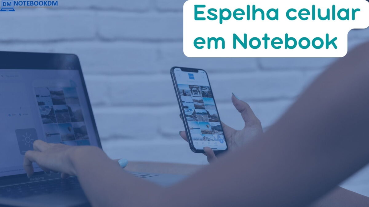 Espelhar CELULAR em notebook com Windows 10 espelhar celular no PC sem baixar nada...