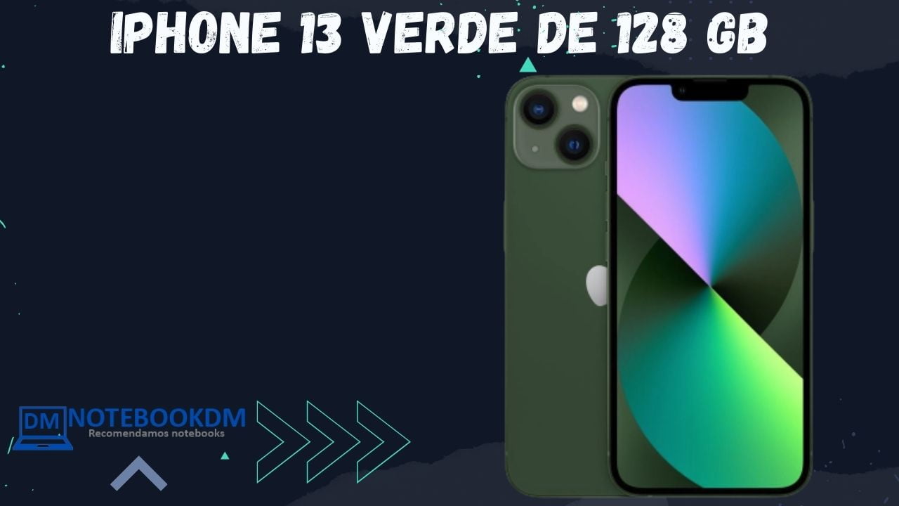 Iphone 13 verde de 128 GB com câmera Dupla, Processador A15 Bionic e Tela Super Retina XDR OLED sem bordas de 6,1 polegadas