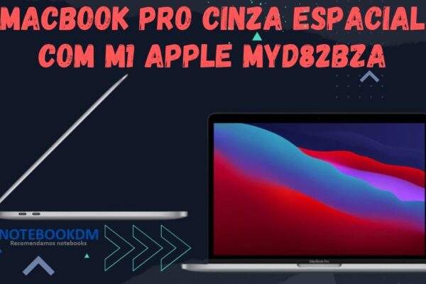 MacBook Pro Cinza Espacial com M1 Apple myd82bza. Modelo sensacional top de Linha.