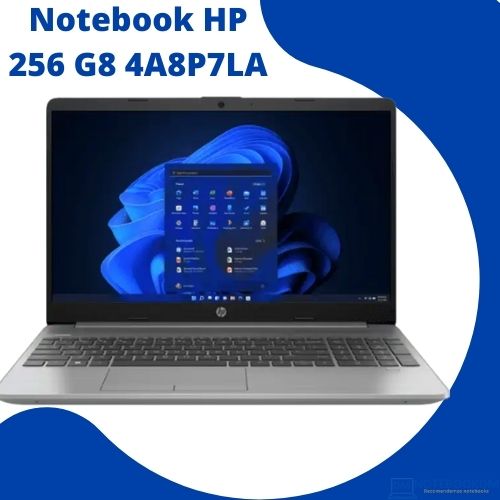 Notebook HP 256 G8 4A8P7LA com SSD M2 de 128 GB + Intel Core I3 10º Geração.