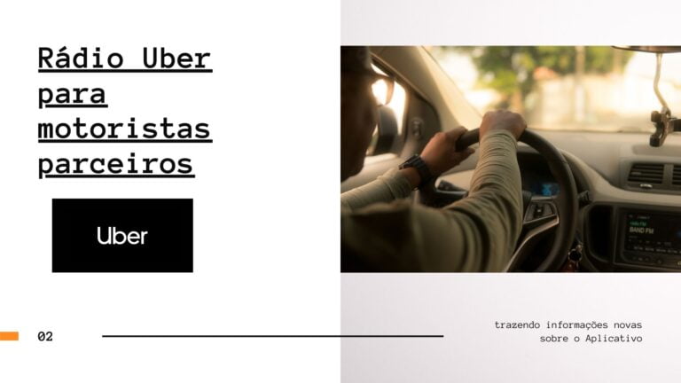 Rádio Uber para motoristas parceiros é lançada no Brasil, que busca trazer informações novas sobre o Aplicativo.