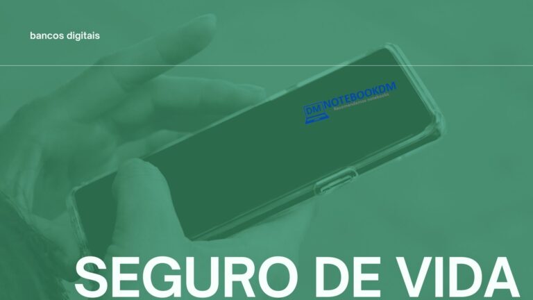 Seguro de Vida disponível em vários bancos digitais, confira as opções abaixo.