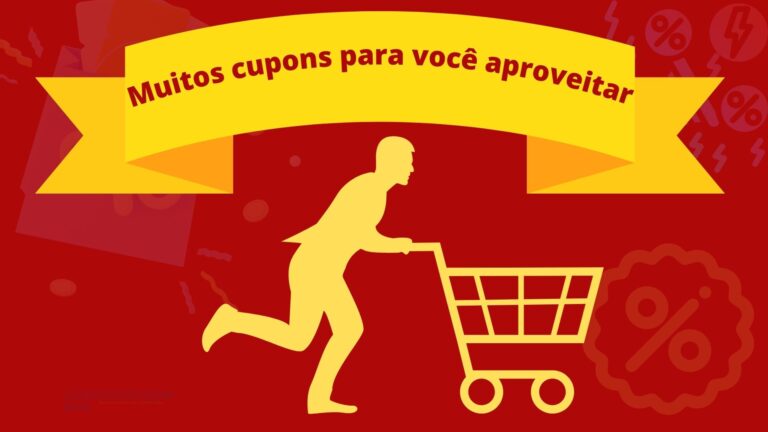 Muitos cupons para você aproveitar muito cupom VEMCOM100 e muitos outros para você comprar muito...