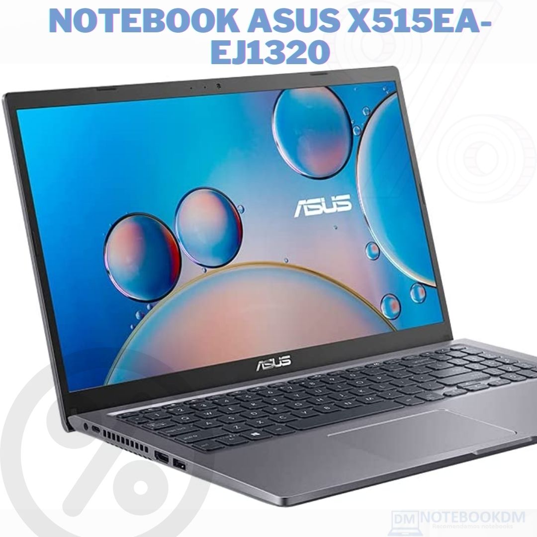 Notebook ASUS X515EA-EJ1320 com LINUX, CORE I3 11º Geração e SSD DE 256 GIGAS