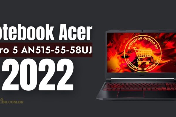 Notebook Gamer Acer Nitro 5 AN515-55-58UJ Compra online de Notebook gamer com Nvidia GeForce GTX 1650