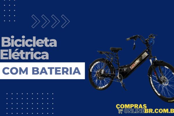 Bicicleta Elétrica com Bateria e autonomia de até 50 KM duos Comfort full