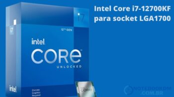 Intel Core i7-12700KF para socket LGA1700 com 12 núcleos E 20 threads por R$ 2.899,00