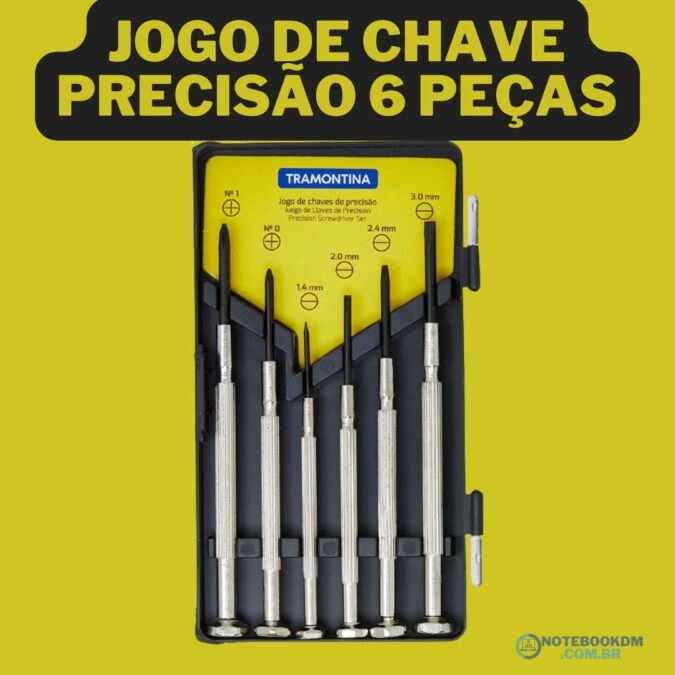 Jogo de Chave Precisão 6 Peças