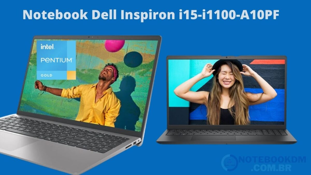 Notebook Dell Inspiron i15-i1100-A10PF com Tela Full HD WVA + SSD NVME de 128 Gigas por R$ 2.669,00