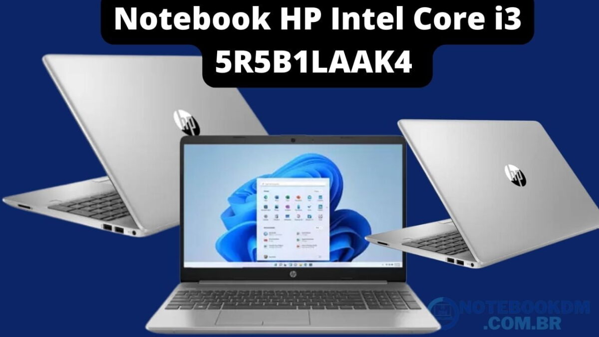 Notebook HP Intel Core i3 5R5B1LAAK4 COM SSD de 256 GB E Windows 11 home por R$ 2.882,07 à vista O HP 5R5B1LAAK4 é um Notebook intermediário, que pode oferecer boa performance para trabalhos de escritório. Ele é recomendado para estudantes e para trabalhadores que não precisam muito para trabalhar.