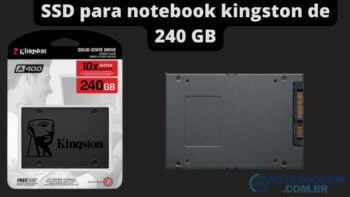 SSD para notebook kingston de 240 GB - SSD A400 SA400S37/240G