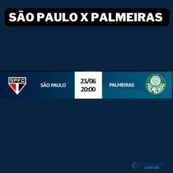 São Paulo x Palmeiras