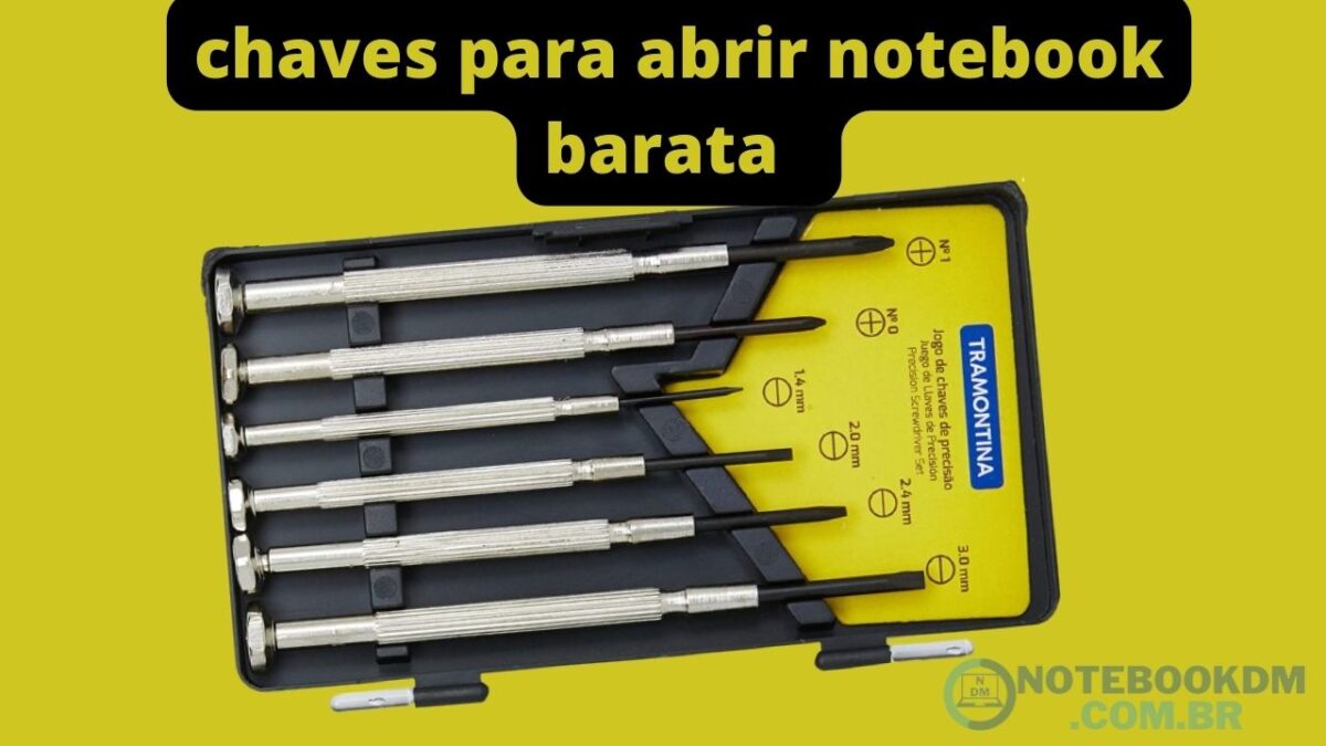 chaves para abrir notebook barata Por apenas R$18,80 hoje.