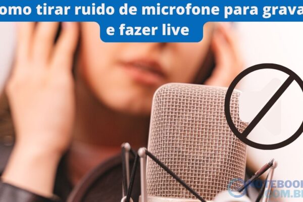 como tirar ruido de microfone para gravar e fazer live Vídeo tutorial aqui