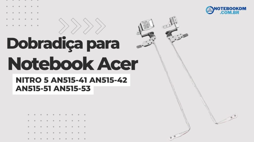 Dobradiça do notebook nitro 5 AN515-41 AN515-42 AN515-51 AN515-53 2 Dobradiça do notebook nitro 5 AN515-41 AN515-42 AN515-51 AN515-53