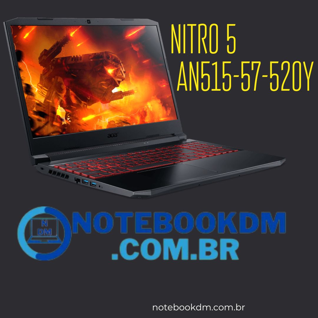 Notebook Acer Nitro 5 AN515-57-520Y é bom