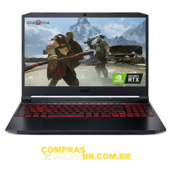 Notebook Acer Nitro 5 AN515-57-520Y é bom? Com tela de 144 hz e NVÍDIA Geforce RTX 3050
