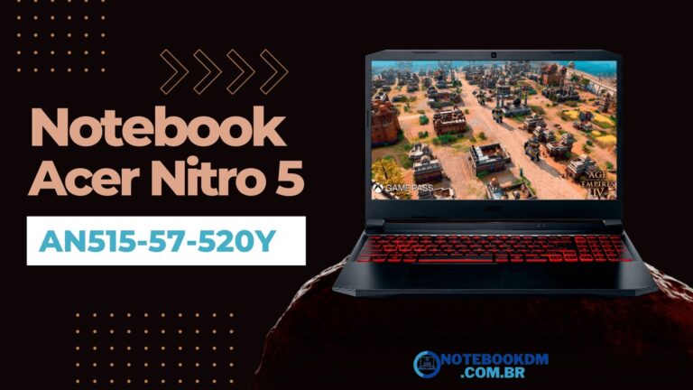 Notebook Acer Nitro 5 AN515-57-520Y é bom? Rode os Melhores Jogos com alto desempenho.