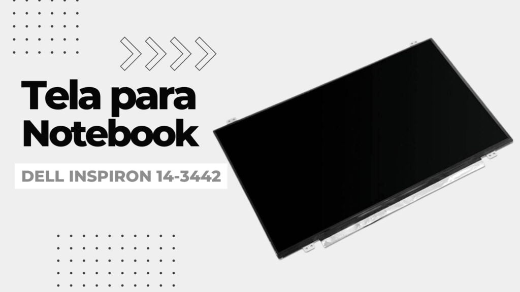 tela para Notebook Dell Inspiron 14-3442 2 tela para Notebook Dell Inspiron 14-3442 - Tela de reposição 14" LED SLIM