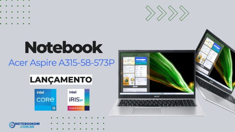 Acer Aspire A315-58-573P: Notebook com Tela Full HD