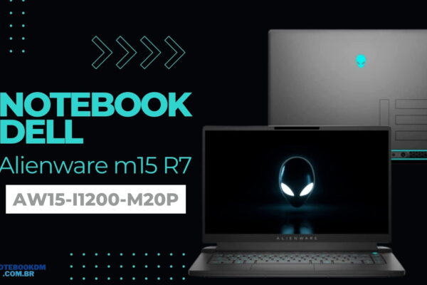 Alienware m15 R7 AW15-i1200-M20P: COM RTX 3070Ti de 8 GB e tela QHD DE 240 hz