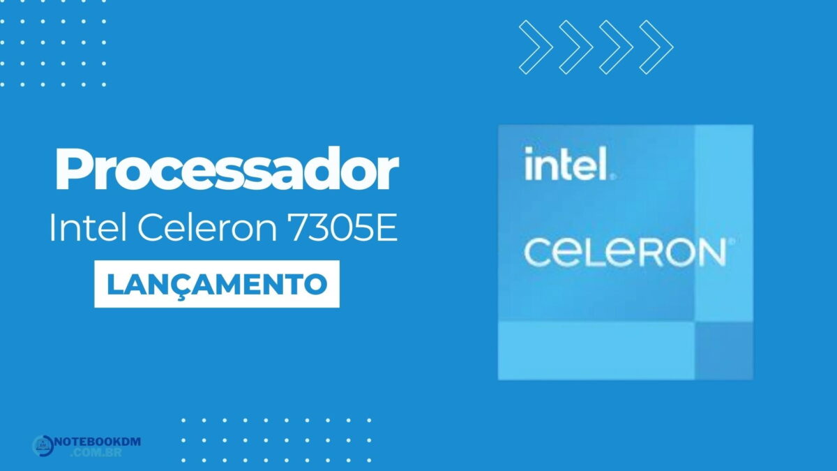 Processador Intel Celeron 7305E da série 7000