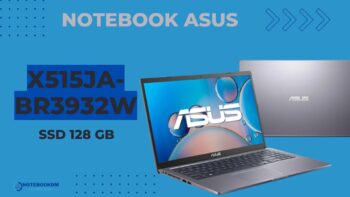 asus X515JA-BR3932W: Notebook intermediário com SSD e core I3