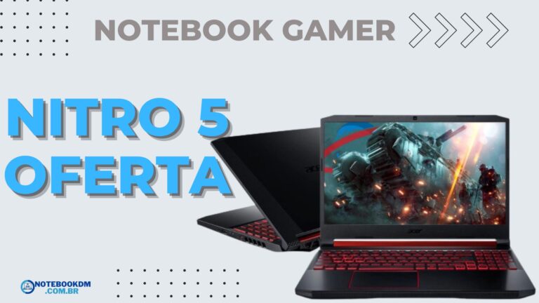 Acer Nitro 5 AN515-44-R11B: Notebook Gamer com Ryzen 7 e tela de 144 hz