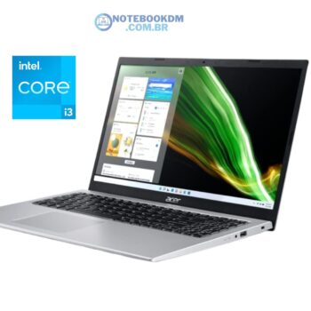 Acer Aspire 3 A315-58-32UT: Notebook com SSD NVME 512 GB