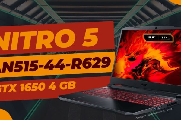Acer nitro 5 AN515-44-R629 - Notebook Gamer com Tela de 144 hz