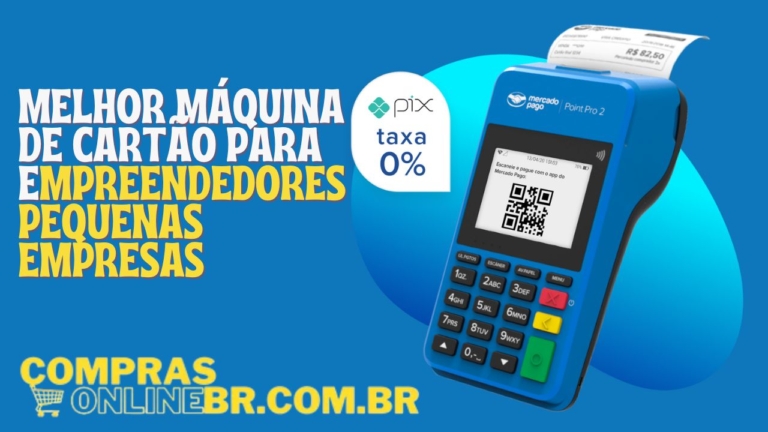 MELHOR Máquina de CARTÃO para empreendedores pequenas empresas