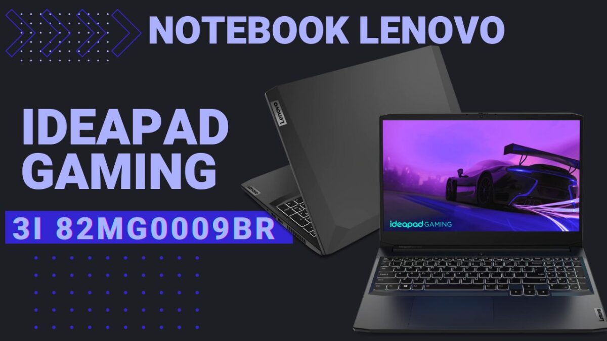 Notebook ideapad Gaming 3i 82MG0009BR GTX 1650 512 GB M2
