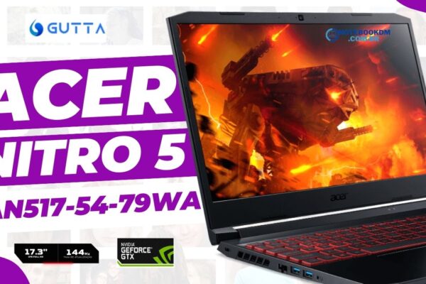 Acer Nitro 5 AN517-54-79WA: Notebook com Linux Gutta e Core i7