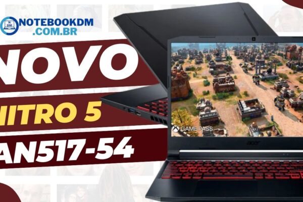 Nitro 5 An517-54: Modelos com tela de 17.3 Polegadas de 144 hz