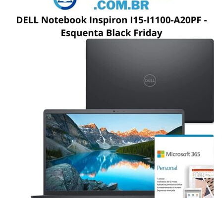 DELL Notebook Inspiron I15-I1100-A20PF - Esquenta Black Friday