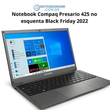 Notebook Compaq Presario 425 No Esquenta Black Friday 2022​