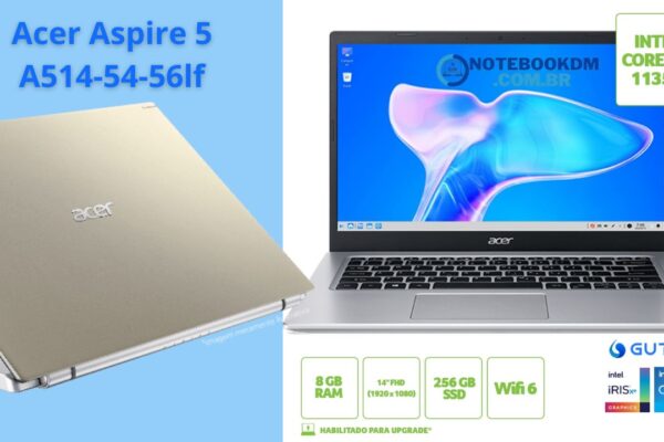 Acer Aspire 5 A514-54-56lf: Tela Full HD IPS + LINUX GUTTA 2022