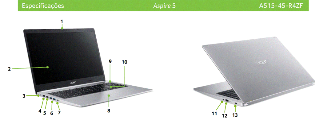 Acer Aspire 5 A515-45-R4zf: Notebook Com Ryzen 7 Linux Gutta 3 acer-aspire-5-a515-45-r4zf