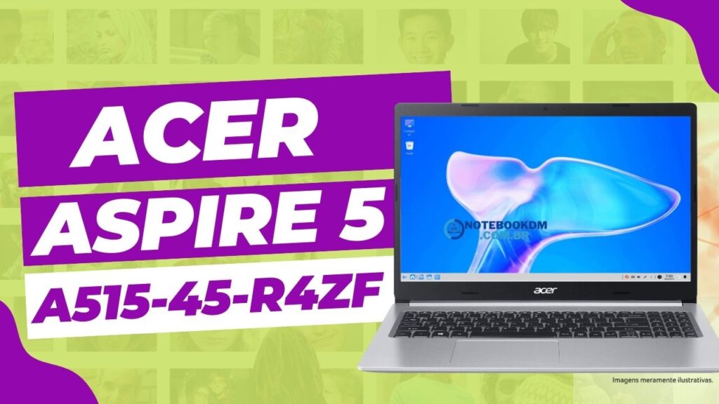 Acer Aspire 5 A515-45-R4zf: Notebook com Tela IPS LINUX Gutta