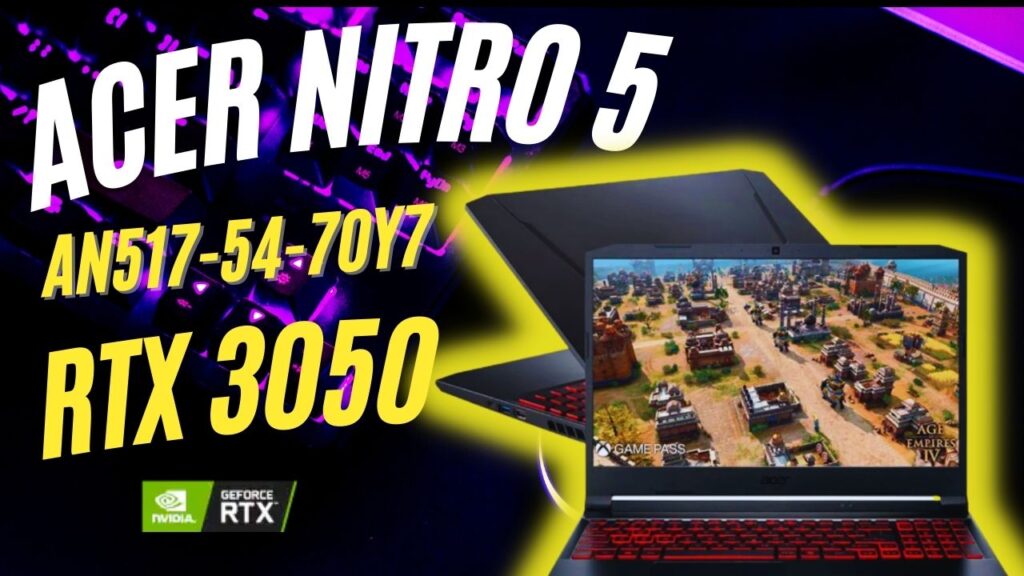 Acer Nitro 5 AN517-54-70Y7: RTX 3050 Intel Core i7 - Linux Gutta
