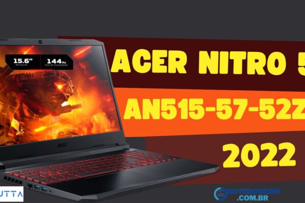ACER Notebook Gamer Nitro 5 AN515-57-52ZQ é bom ! Promoção