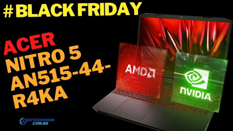 ACER Notebook Nitro 5 AN515-44-R4KA é bom ! Black Friday