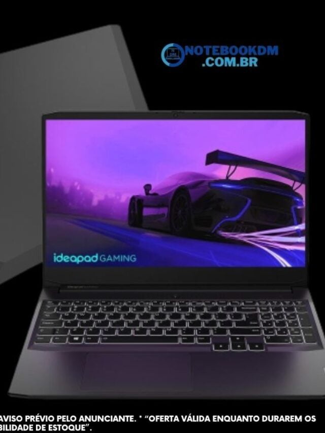 Notebook Lenovo IdeaPad Gaming 3i 82MJ0001BR Oferta Black 2022