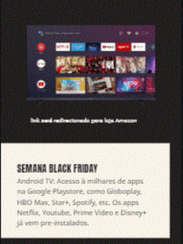 TV PHILIPS na Black Friday 2022: Modelo para Comprar na semana Black Friday. PHILIPS Smart TV 32" HD Android 32PHG6917/78, Google Assistant, Comando de Voz, HDR, 3 HDMI, Wifi 5G, Bluetooth 5.0