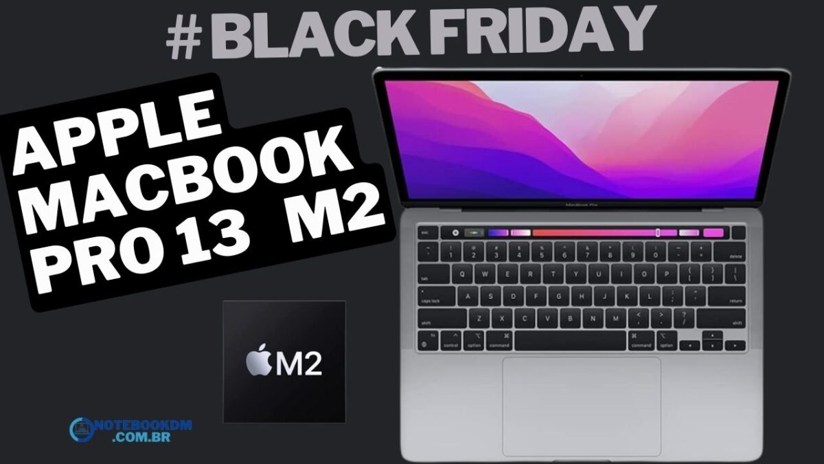 MacBook Pro 13 M2 é bom Black Friday 2022 Cinza-espacial